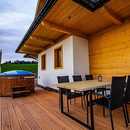 Em Gorce Komfortowe Z Sauna I Jacuzzi ヴィラ Waksmund