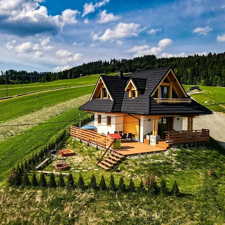 ヴィラ Em Gorce Komfortowe Z Sauna I Jacuzzi Waksmund