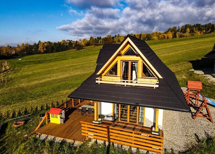 וילה Em Gorce Komfortowe Z Sauna I Jacuzzi Waksmund