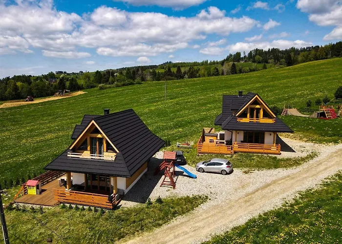 וילה Em Gorce Komfortowe Z Sauna I Jacuzzi Waksmund